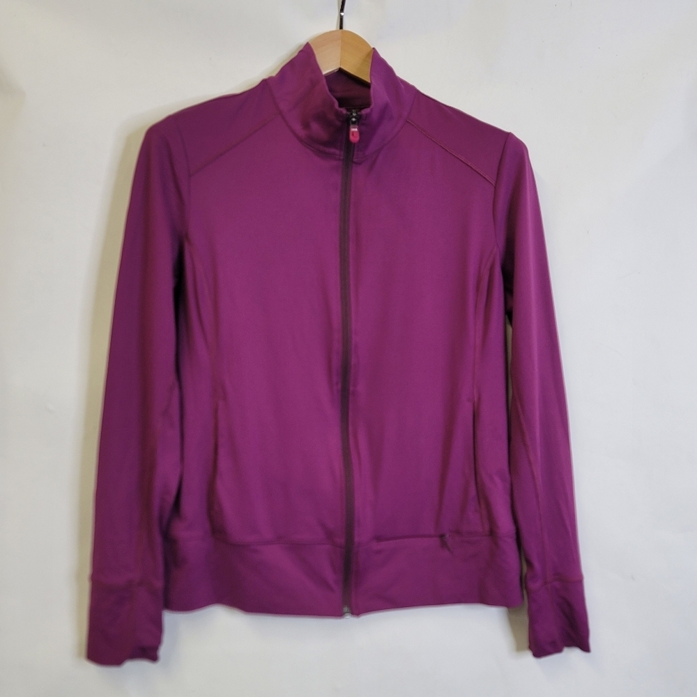 Lolë zip up training sweater